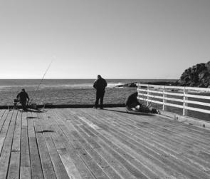 The Tathra wharf is a popular fishing location where many fishing memories have been enacted.